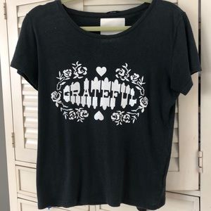 Mother - Glittery Grateful Tee